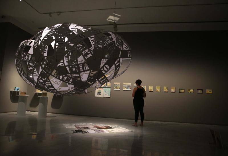 La exposición reúne hasta el 27 de julio los mejores trabajos fin de carrera de los alumnos de Bellas Artes