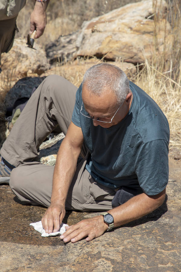 Fotos: Gerard Gierlinski, en su visita a Álora