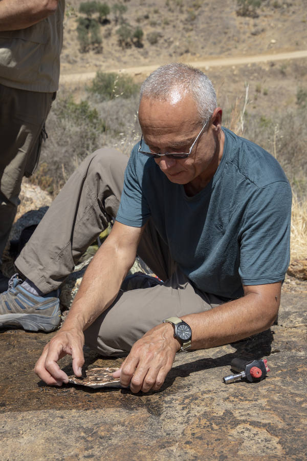 Fotos: Gerard Gierlinski, en su visita a Álora