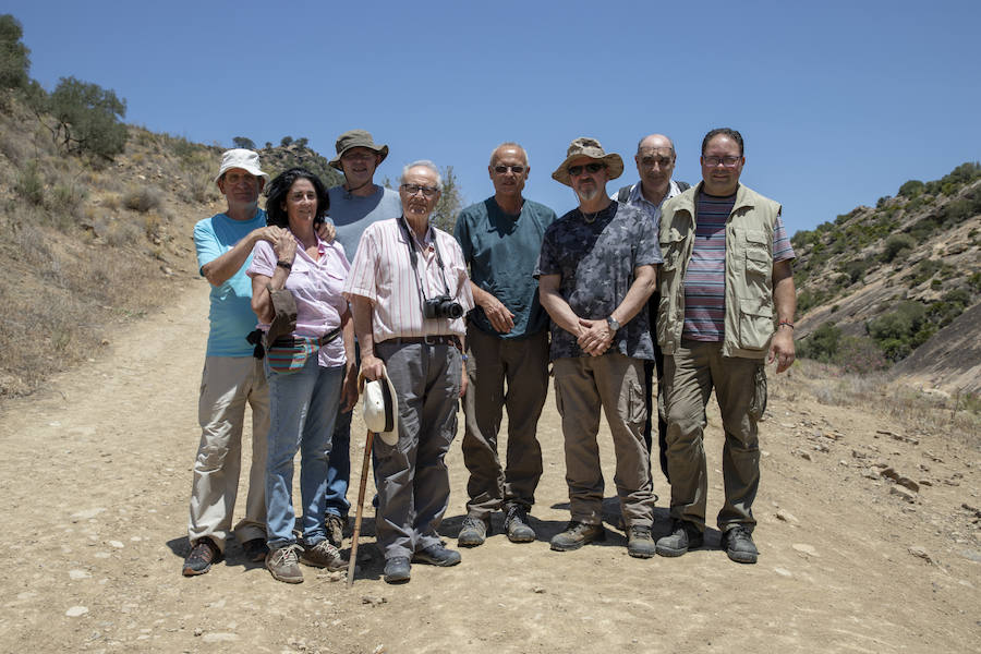Fotos: Gerard Gierlinski, en su visita a Álora