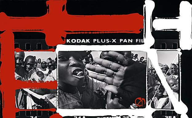 School's Out, Dakar 1963 (painted 2000) 