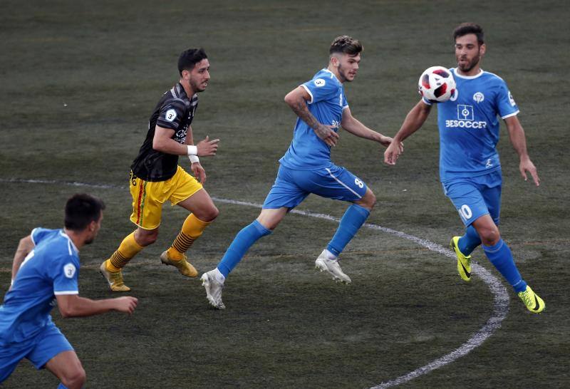El equipo malagueño comienza la segunda eliminatoria de ascenso a Segunda B con victoria