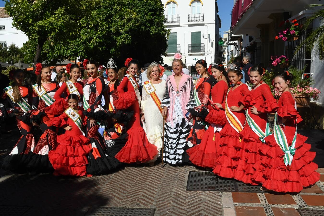 La procesión de San Bernabé de Marbella, en imágenes