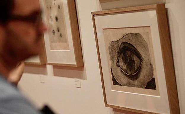 Los ojos protagonizan uno de los conjuntos más destacados de la muestra. 