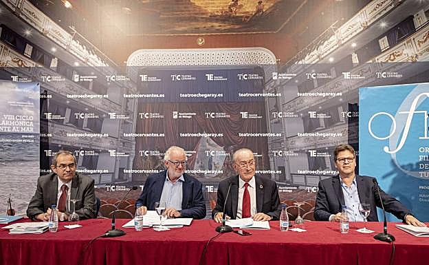 Juan Carlos Ramírez, Fernando Francés, Francisco de la Torre y Manuel Hernández-Silva. 