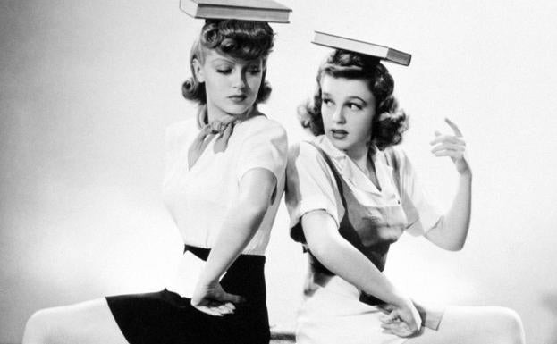 Judy Garland y Lana Turner, en 'Las chicas de Ziegfeld'.