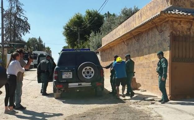 Uno de los detenidos en Coria del Río. 