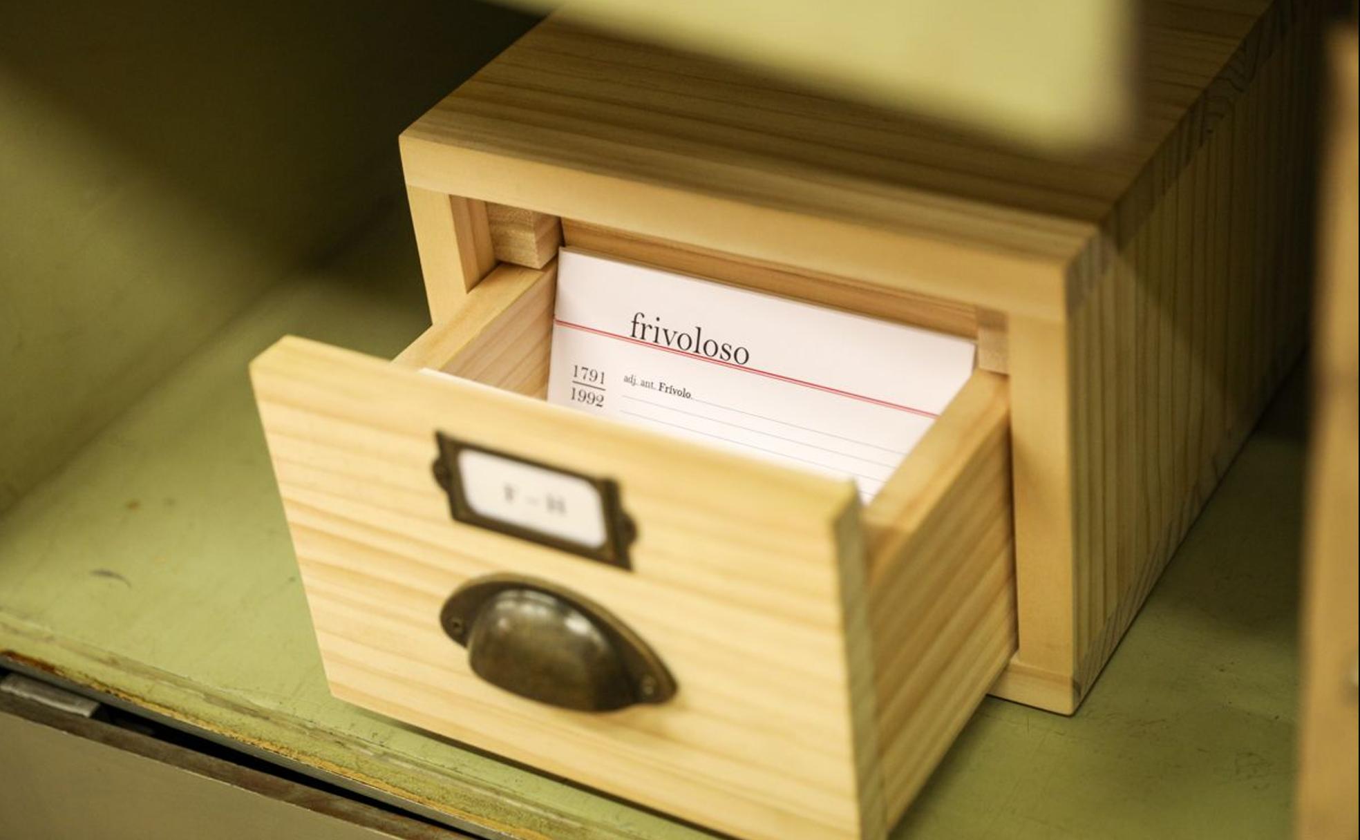 El cajón de las palabras perdidas