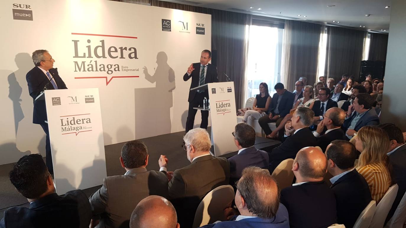 El rector de la UMA, en el Foro Lidera Málaga