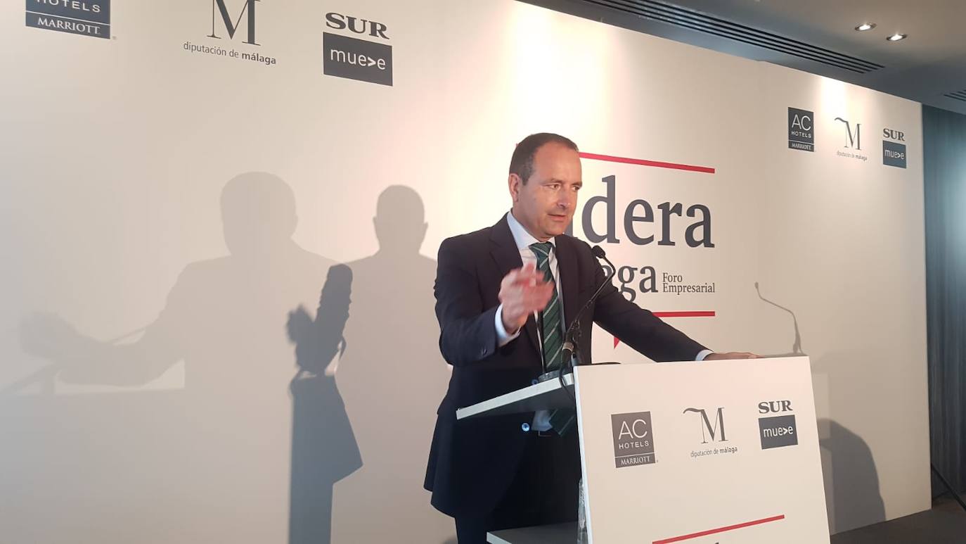 El rector de la UMA, en el Foro Lidera Málaga