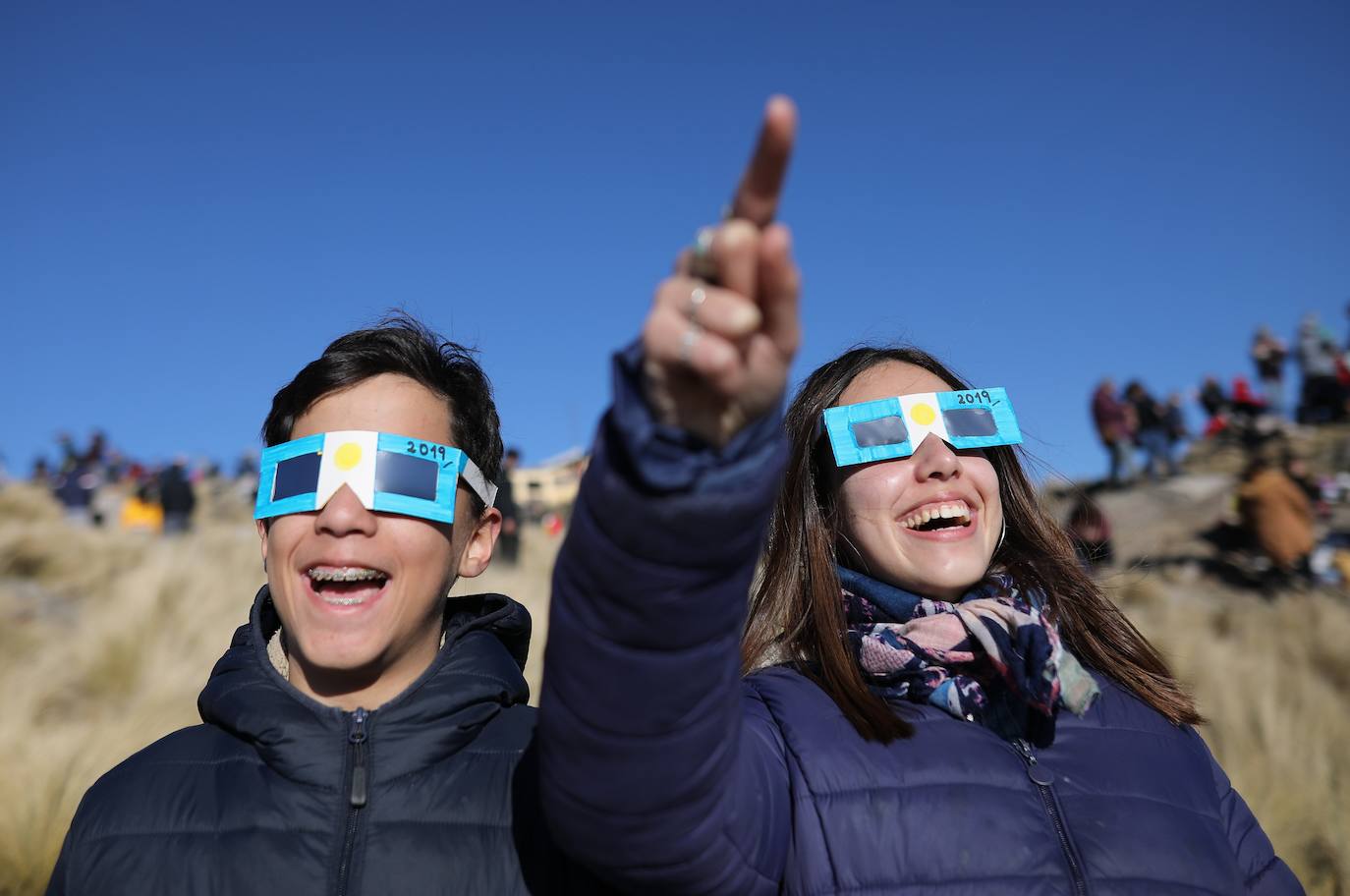 Fotos: En imágenes, el espectacular eclipse que oscureció Sudamérica