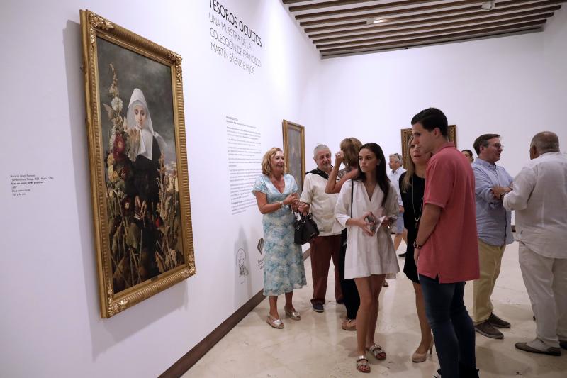 El proyecto ha servido también para recuperar algunas de las obras emblemáticas de un conjunto que ronda las 600 referencias y que hasta el próximo 29 de agosto muestra en la Económica una selección de 27 lienzos y una escultura