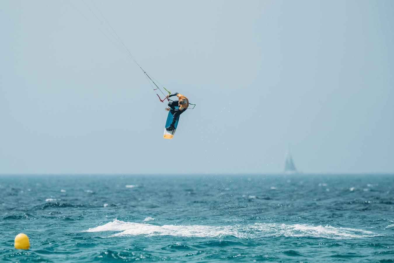 La celebración del mundial de kitesurf en Tarifa. 