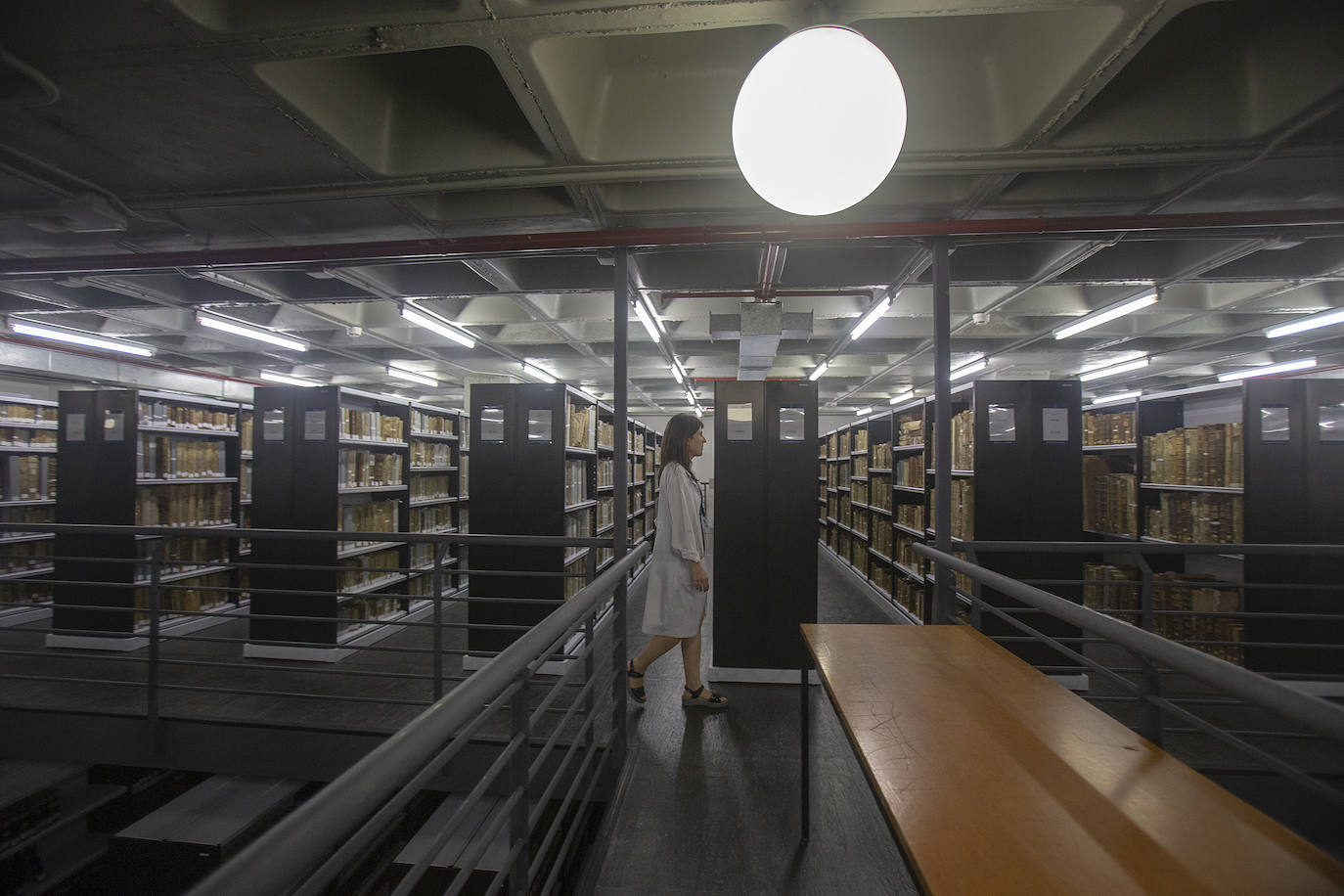 Es la desconocida segunda sede de la Biblioteca Nacional de España (BNE), pues la primera, ubicada en un palacio neoclásico del Paseo de Recoletos de la capital