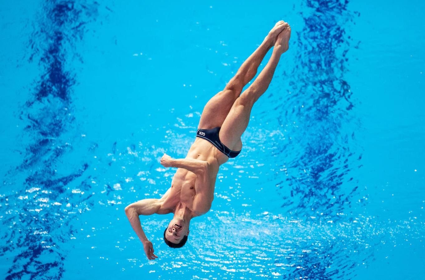 Bajo el lema «Dive into peace» ha arrancado el 18º Campeonato Mundial de la Federación Internacional de Natación (FINA). 