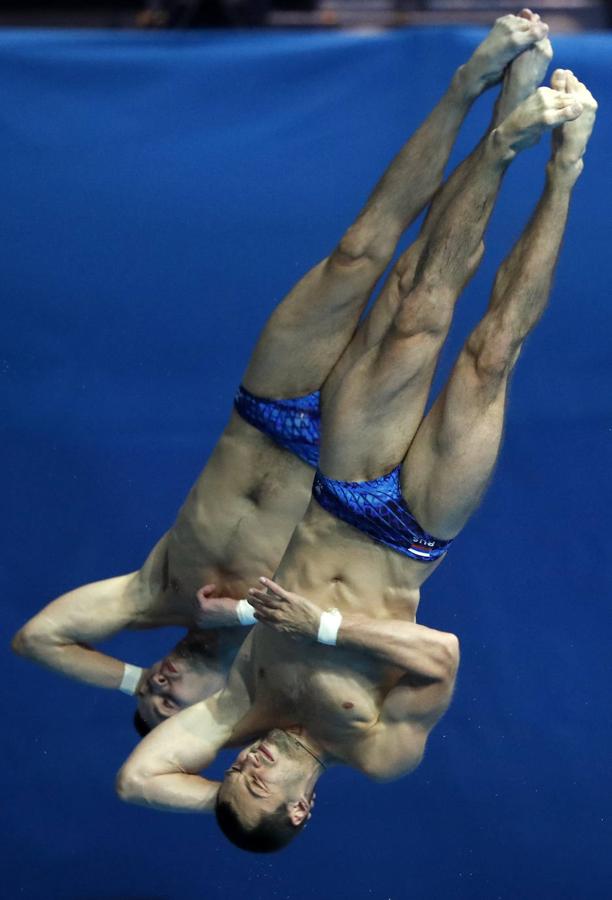 Bajo el lema «Dive into peace» ha arrancado el 18º Campeonato Mundial de la Federación Internacional de Natación (FINA)