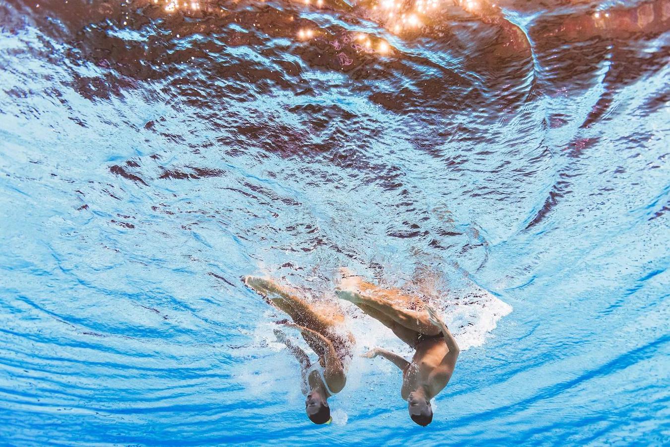 Bajo el lema «Dive into peace» ha arrancado el 18º Campeonato Mundial de la Federación Internacional de Natación (FINA)