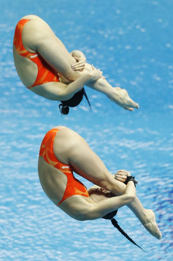 Bajo el lema «Dive into peace» ha arrancado el 18º Campeonato Mundial de la Federación Internacional de Natación (FINA). 