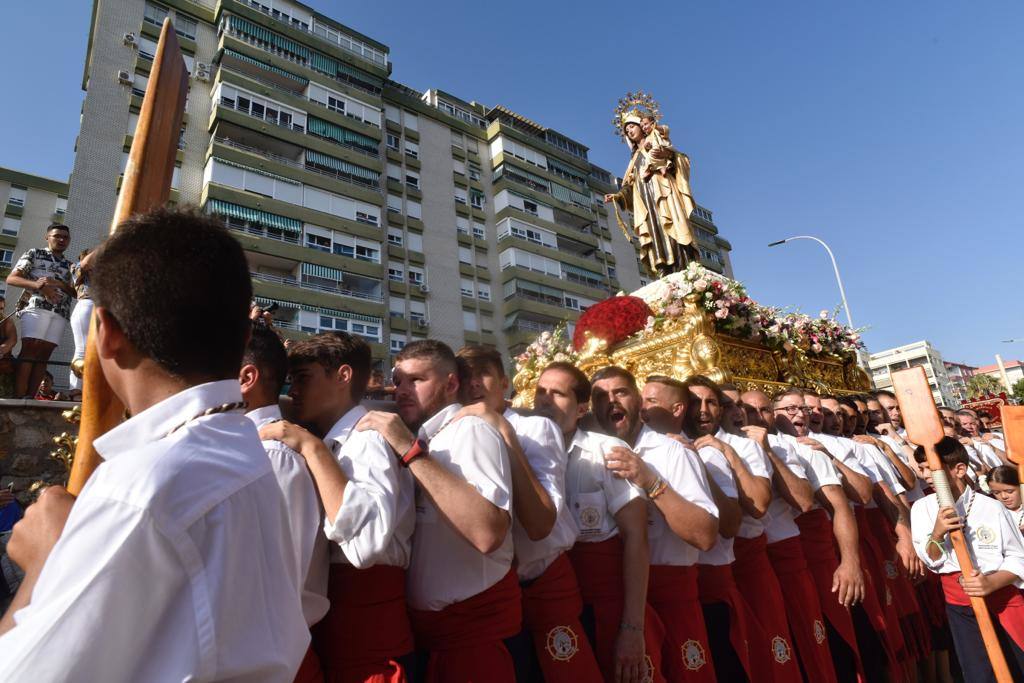 Procesión de la Virgen del Carmen en El Palo