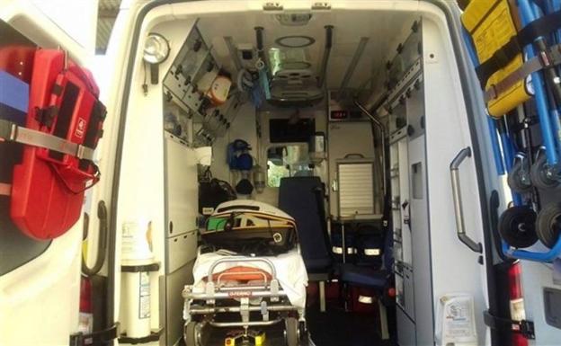 Imagen de archivo de una ambulancia. 