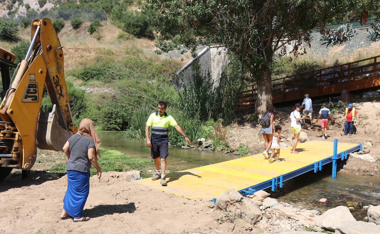 Cerca de 600 personas visitan a diario este paraje, según datos de Ayuntamiento. 