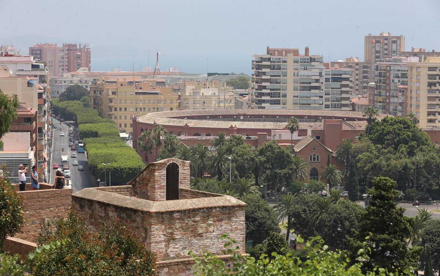 La Alcazaba, que domina la montaña desde la que se divisan todos los puntos cardinales, registró su año récord de visitas en 2018, con un total de 1.194.740 personas, un espectacular 16% más que en 2017