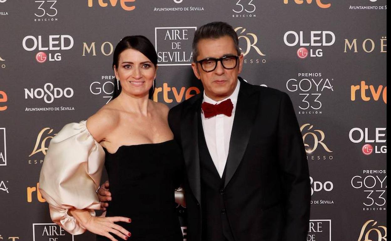 Silvia Abril y Andreu Buenafuente, en la pasada gala de los Goya en Sevilla. 