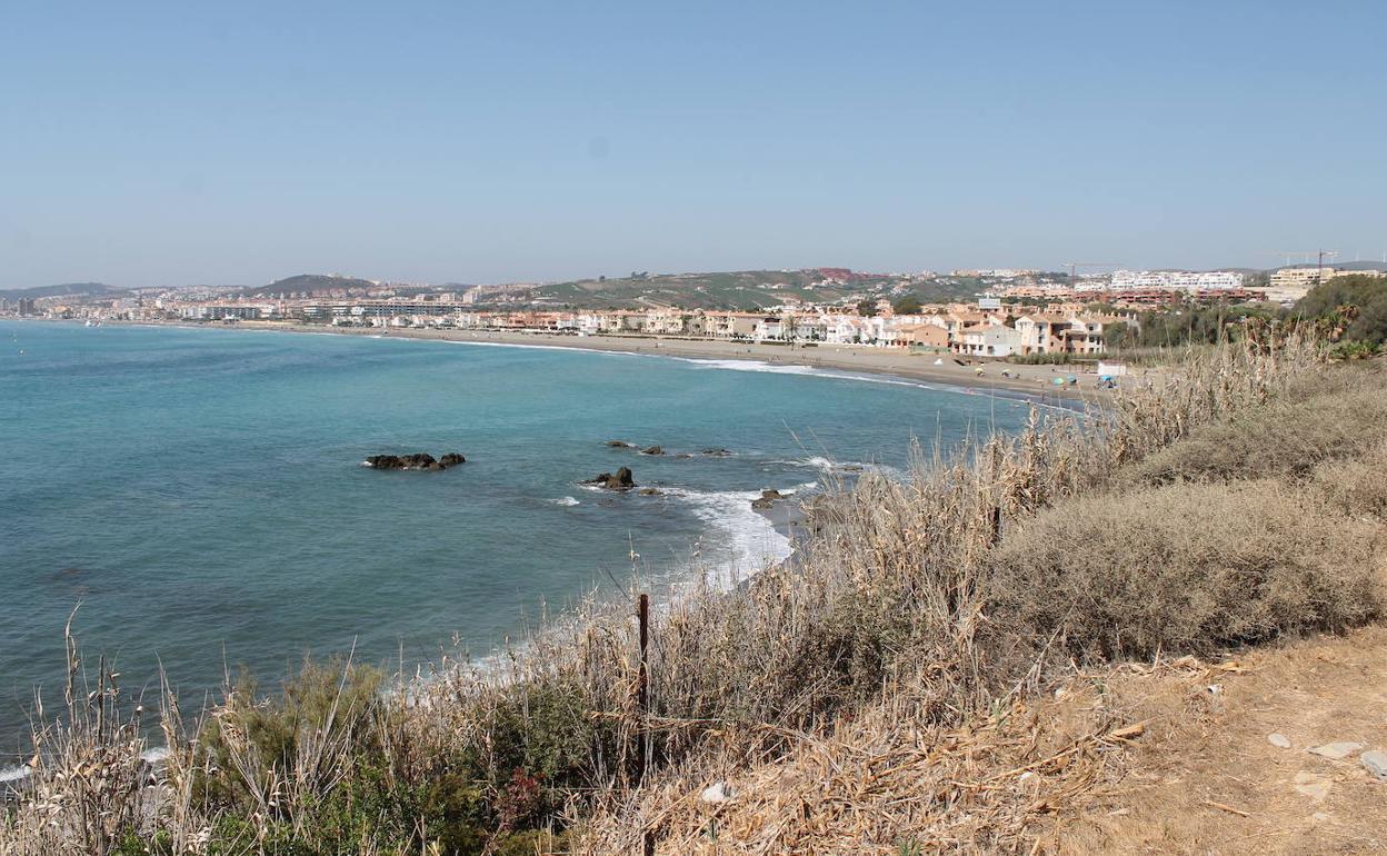 Vista general de la Playa Ancha.