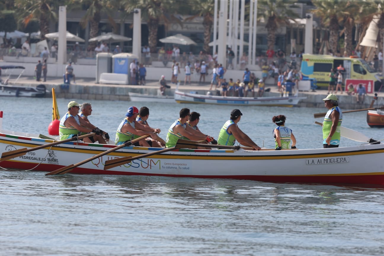 Este sábadao se celebró en el Muelle 1 del Puerto de Málaga, la LVIII Regata Gran Premio Ciudad de Málaga, de la VIII Liga Provincial de Jábegas Diputación de Málaga-Copa Pepe Almoguera. 
