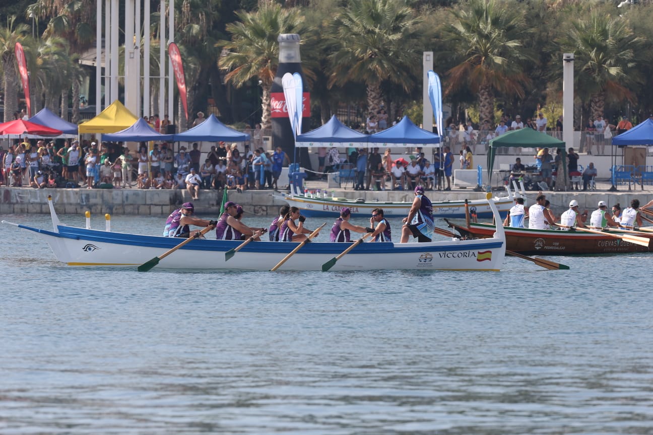 Este sábadao se celebró en el Muelle 1 del Puerto de Málaga, la LVIII Regata Gran Premio Ciudad de Málaga, de la VIII Liga Provincial de Jábegas Diputación de Málaga-Copa Pepe Almoguera. 