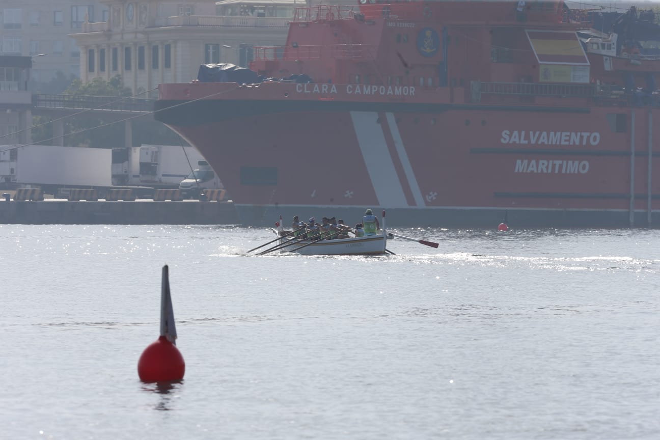 Este sábadao se celebró en el Muelle 1 del Puerto de Málaga, la LVIII Regata Gran Premio Ciudad de Málaga, de la VIII Liga Provincial de Jábegas Diputación de Málaga-Copa Pepe Almoguera. 