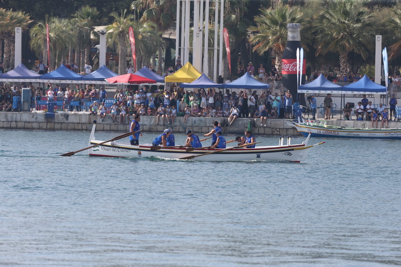 Este sábadao se celebró en el Muelle 1 del Puerto de Málaga, la LVIII Regata Gran Premio Ciudad de Málaga, de la VIII Liga Provincial de Jábegas Diputación de Málaga-Copa Pepe Almoguera. 