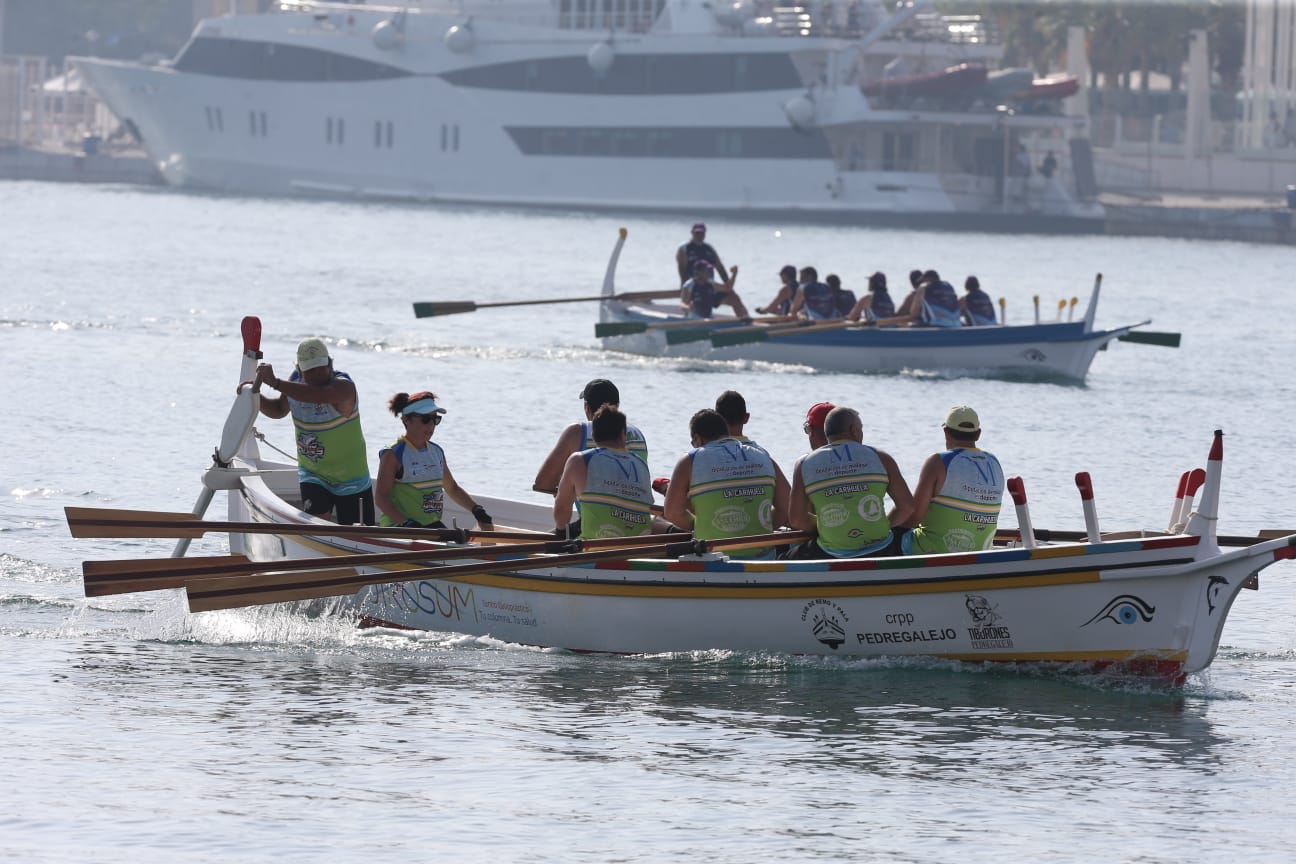 Este sábadao se celebró en el Muelle 1 del Puerto de Málaga, la LVIII Regata Gran Premio Ciudad de Málaga, de la VIII Liga Provincial de Jábegas Diputación de Málaga-Copa Pepe Almoguera. 