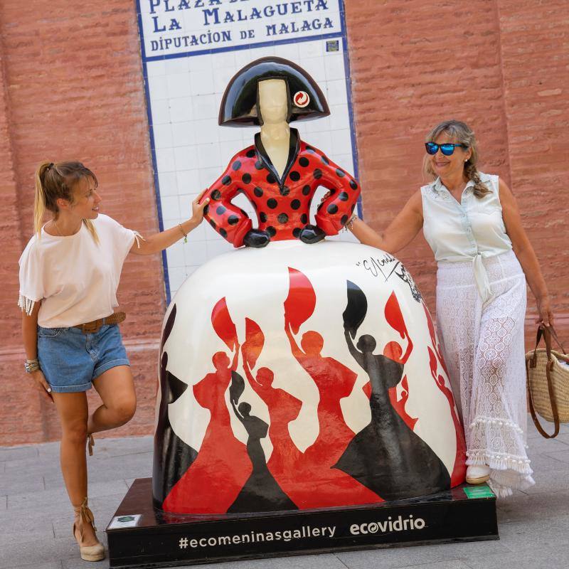 Veinte esculturas diseñadas por personajes famosos están expuestas hasta el 14 de agosto en Málaga.