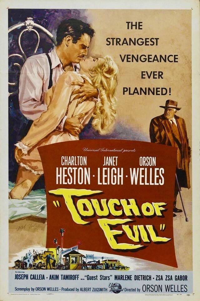 Sed de mal. Touch of Evil: Charlton Heston y Janet Leigh se enfrentan a la maldad tras el mejor plano secuencia de la historia del cine.