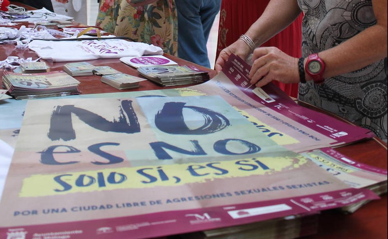 Presentación de la campaña para prevenir abusos en feria.