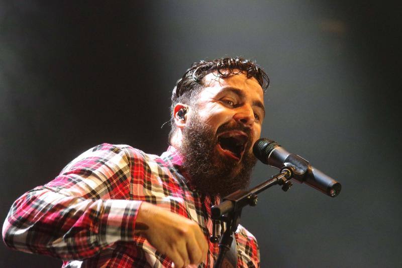 Concierto de Huecco tras el pregón y los fuegos.