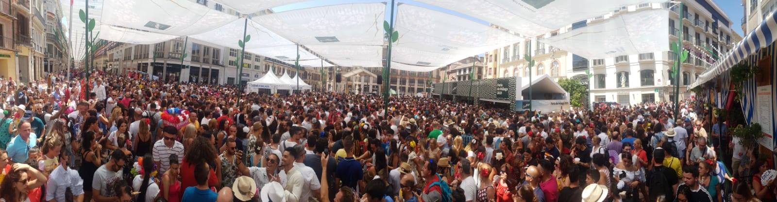 Las mejores imágenes de la jornada del jueves 15 de la Feria de Málaga