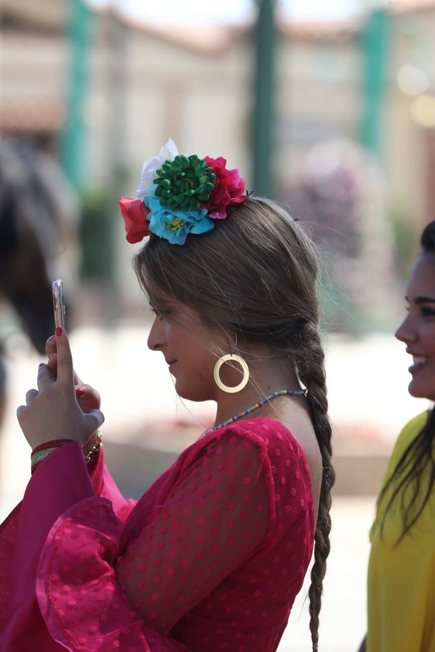 Las mejores imágenes de la jornada del viernes 16 de la Feria de Málaga. Ambiente de la primera noche en el Real
