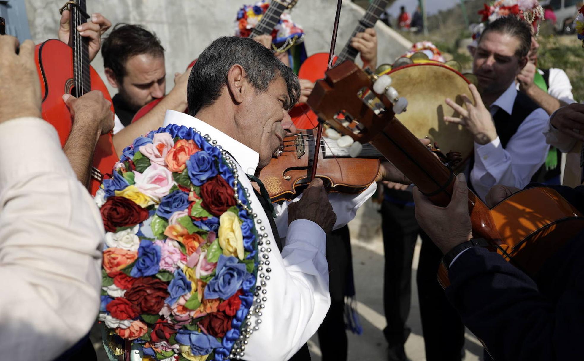 Músicos en Verdiales 