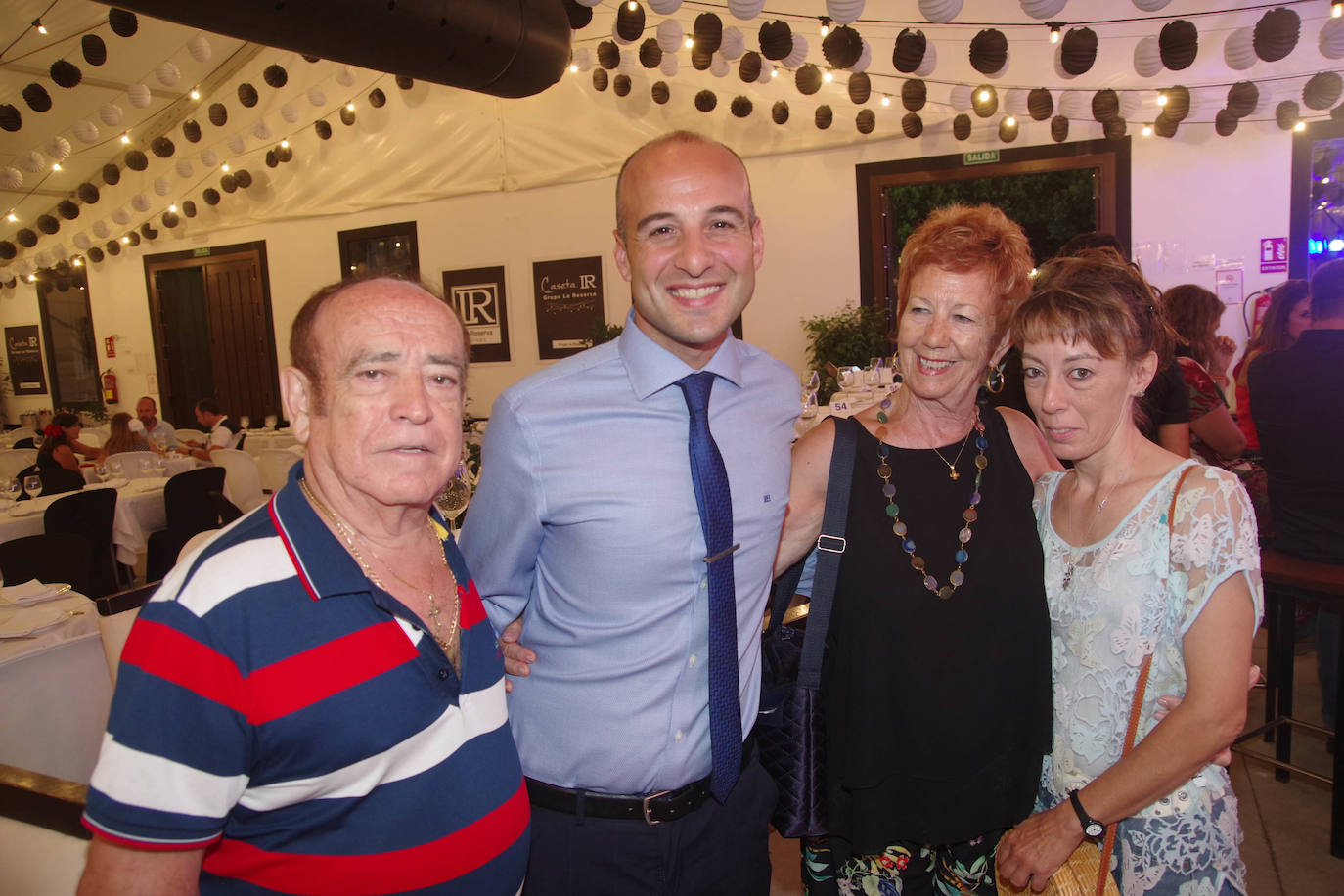 Amalio Rodríguez, Pablo Cioffi, Mari Carmen Luque y Cristina Suárez.
