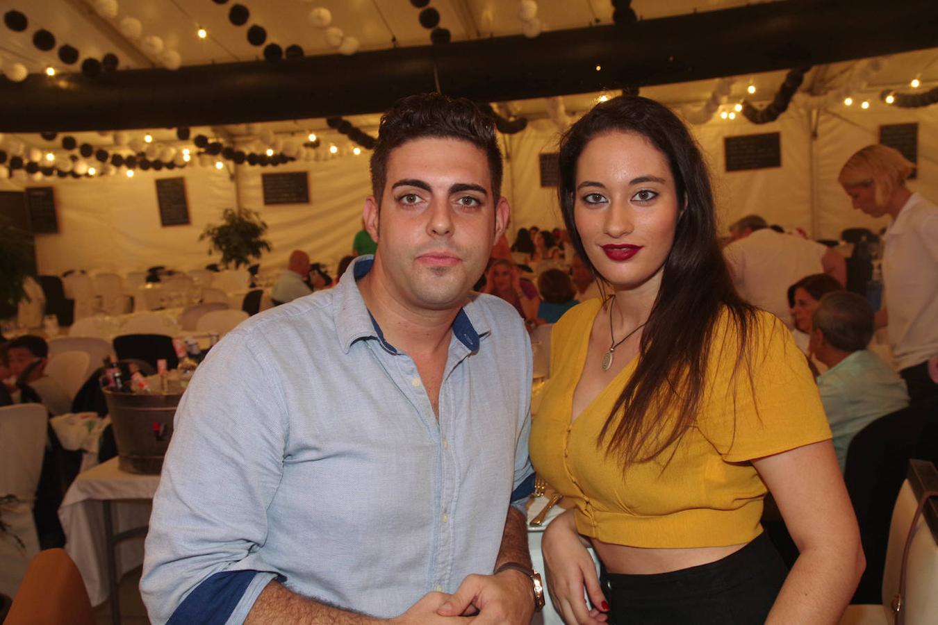 Borja Moya y María Luna.