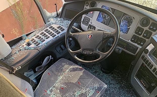 Estado del vehículo por dentro. 