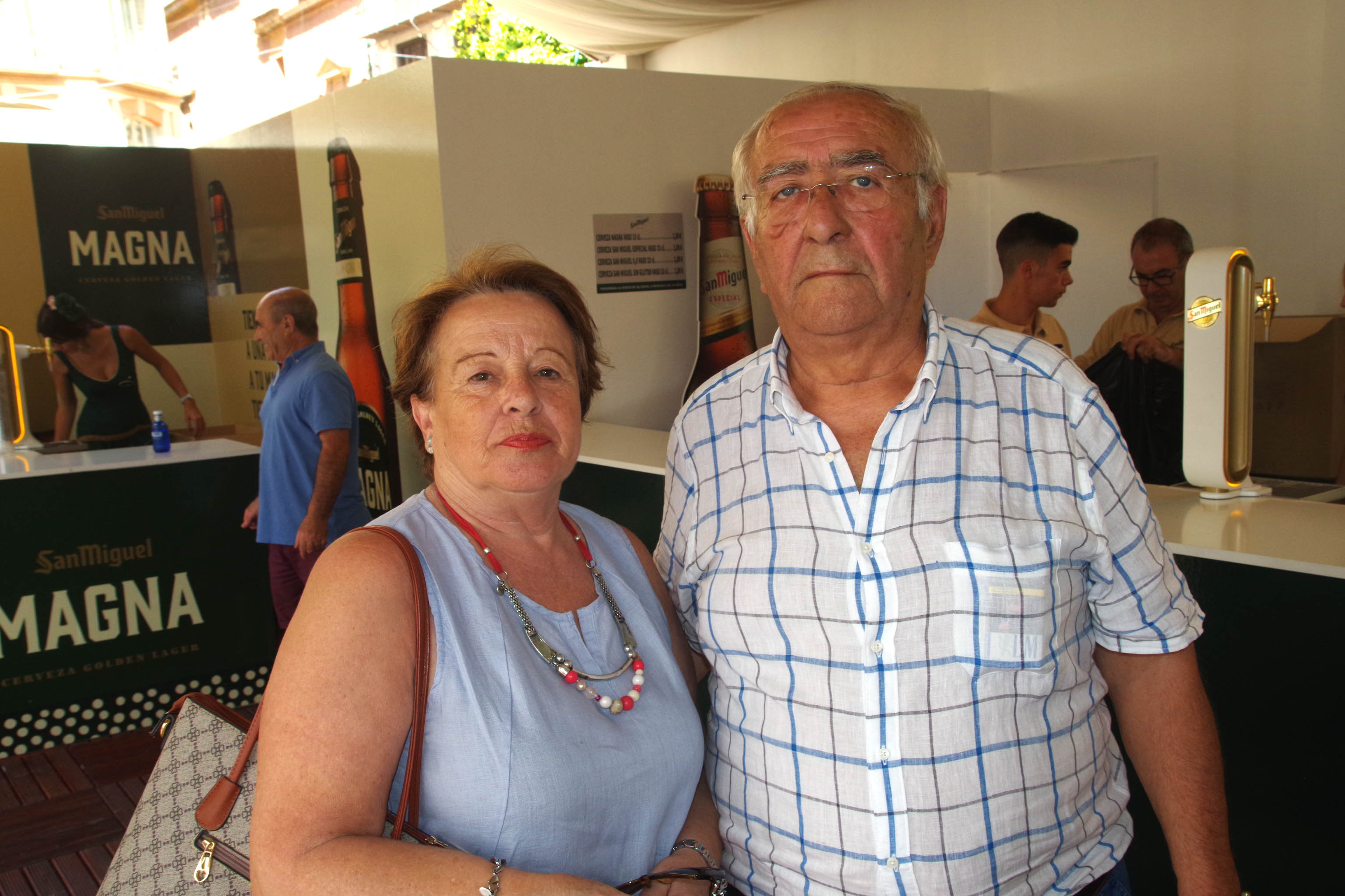 Mari Ángeles Ortiz y Juan Gutiérrez.