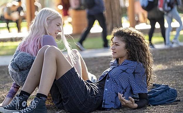 Fotograma de 'Euphoria', la serie creada por Sam Levison. 