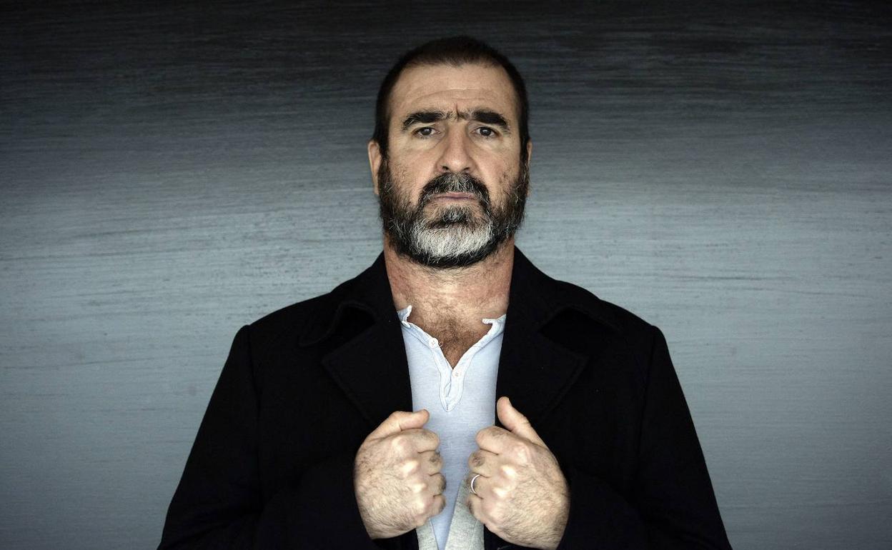 Eric Cantona, exdelantero del Manchester United. 