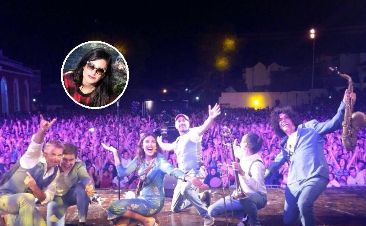 En la imagen, Dry Martina se despide del festival Alegría, un encuentro musical en el corazón de la ciudad marroquí de Chefchauen.