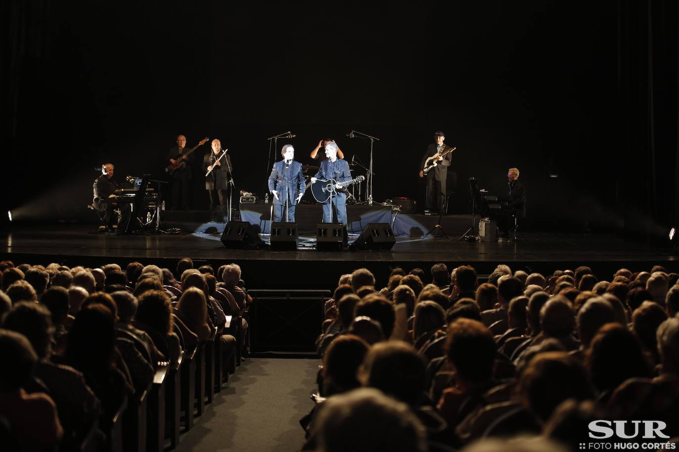 Manuel de la Calva y Ramón Arcusa repiten lleno en el Teatro Cervantes