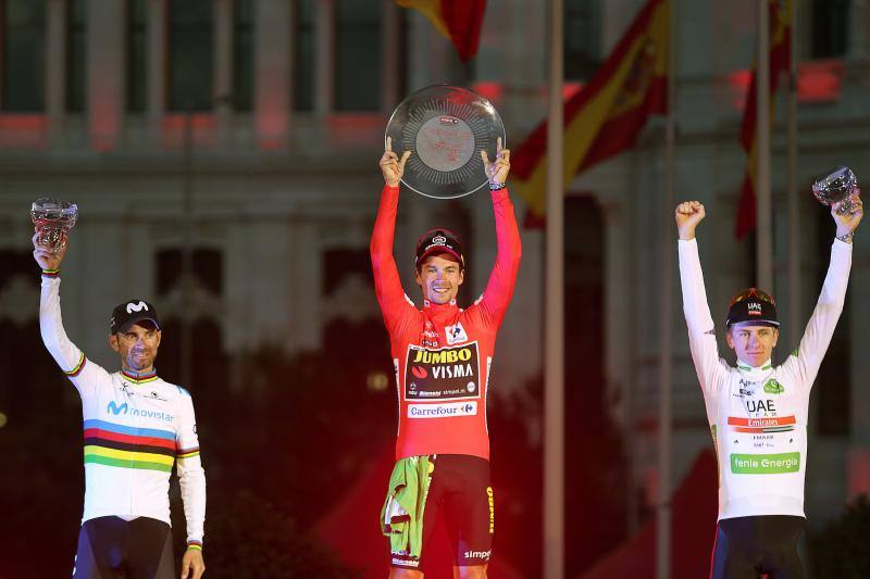 El ciclista esloveno conquista la primera grande de su carrera