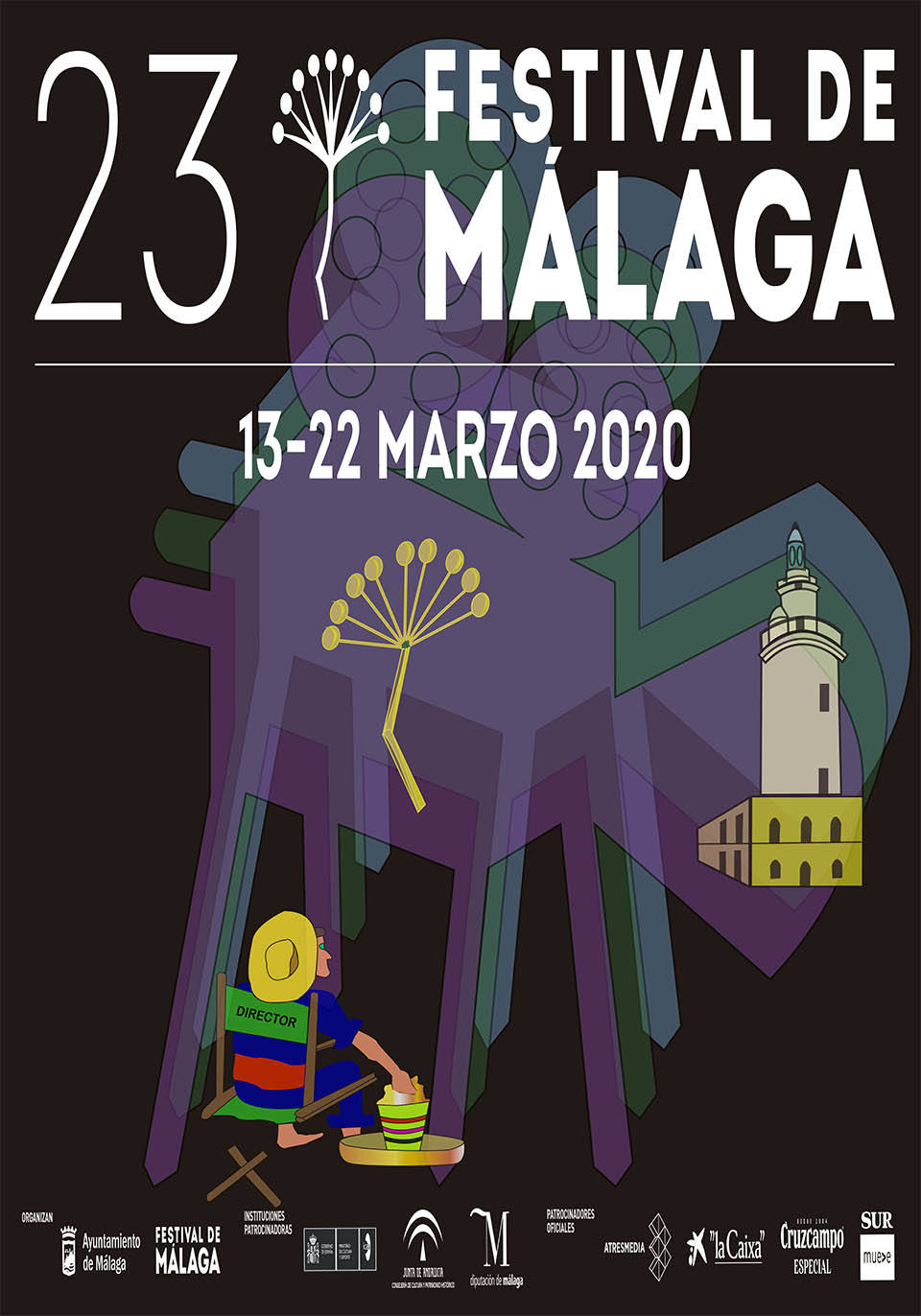 Hasta el 11 de octubre está abierta la votación popular para elegir los carteles finalistas que optarán, junto con las alternativas seleccionadas por el jurado, al cartel oficial del 23 Festival de Cine de Málaga. Las votaciones puede realizarse en la página web del certamen https://festivaldemalaga.com/concurso-carteles-23-edicion/carteles-a-concurso/pagina1